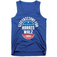 Electricians For Harris Walz 2024 Gift Tank Top