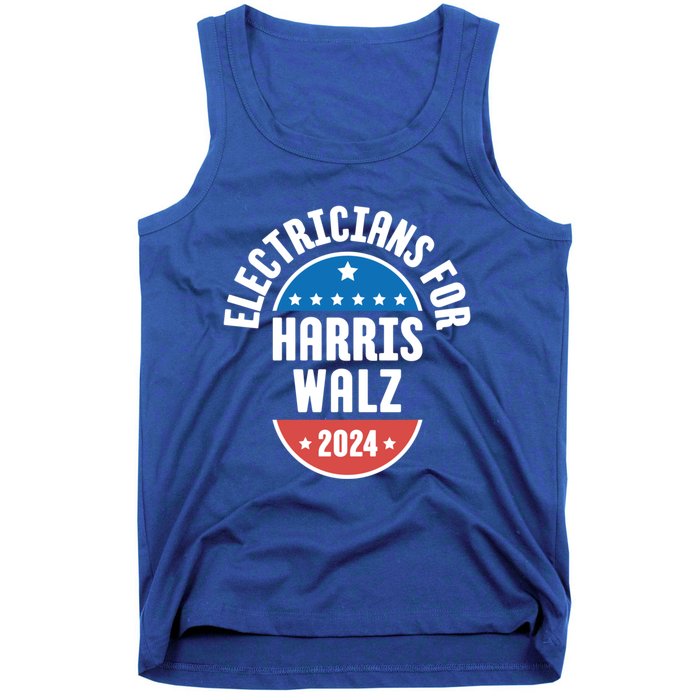 Electricians For Harris Walz 2024 Gift Tank Top