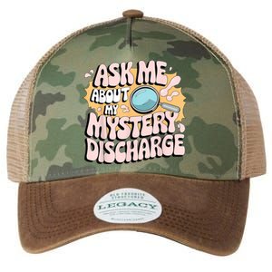 Embarrassing Funny Inappropriate Discharge Adult Humor Legacy Tie Dye Trucker Hat