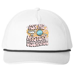 Embarrassing Funny Inappropriate Discharge Adult Humor Snapback Five-Panel Rope Hat