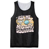 Embarrassing Funny Inappropriate Discharge Adult Humor Mesh Reversible Basketball Jersey Tank