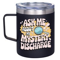 Embarrassing Funny Inappropriate Discharge Adult Humor 12oz Stainless Steel Coffee Mug