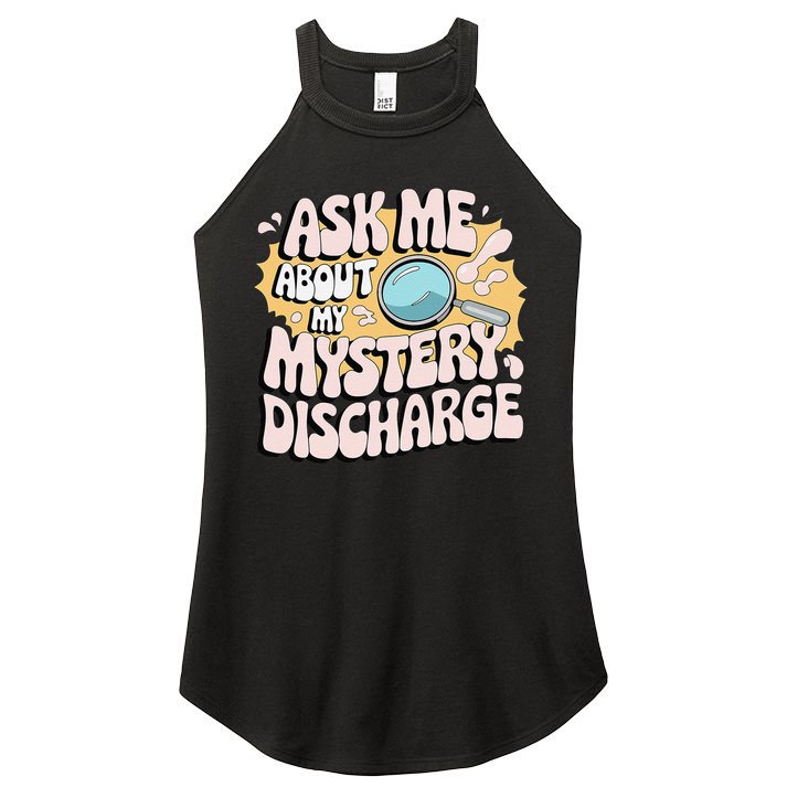 Embarrassing Funny Inappropriate Discharge Adult Humor Women's Perfect Tri Rocker Tank