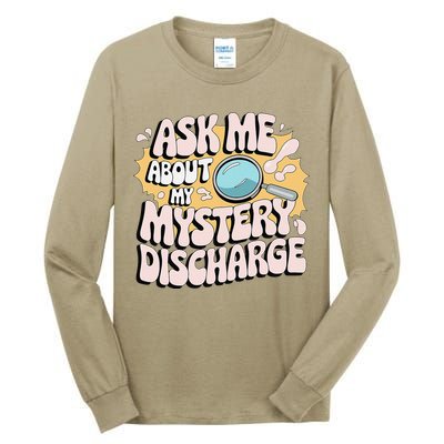 Embarrassing Funny Inappropriate Discharge Adult Humor Tall Long Sleeve T-Shirt