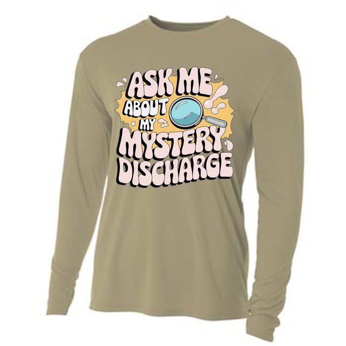 Embarrassing Funny Inappropriate Discharge Adult Humor Cooling Performance Long Sleeve Crew