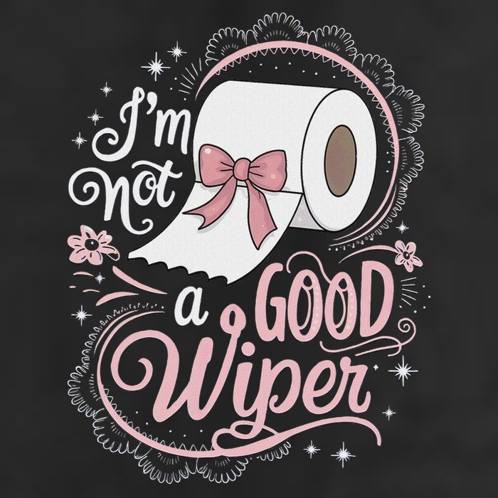 Embarrassing Funny Im Not A Good Wiper Inappropriate Knit Cap Winter Beanie