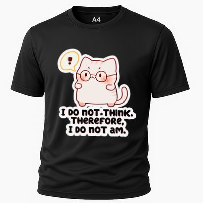Ellie Furrington I Do Not Think Therefore I Do Not Am. Performance Shirt