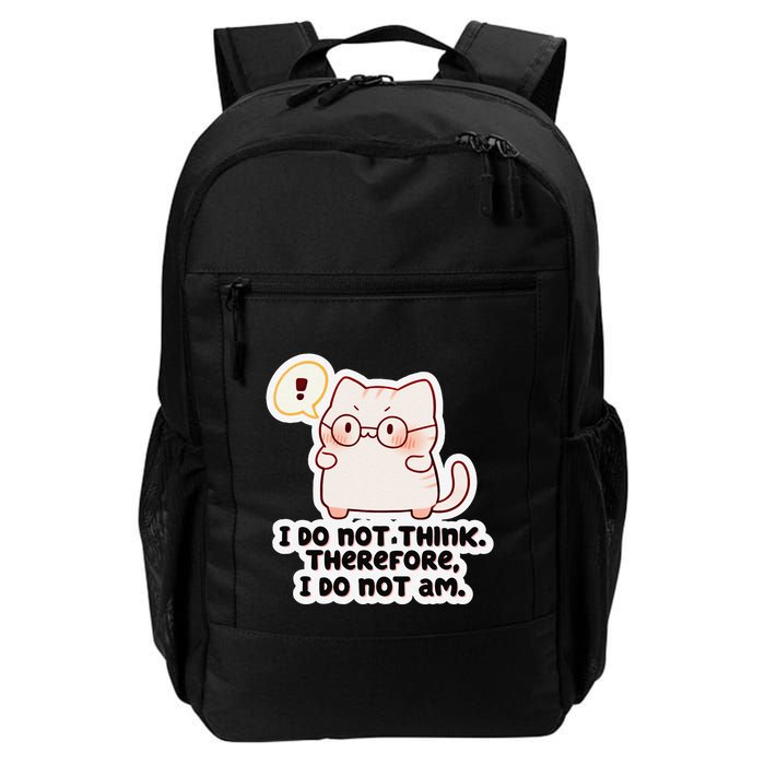 Ellie Furrington I Do Not Think Therefore I Do Not Am. Backpack