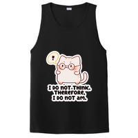 Ellie Furrington I Do Not Think Therefore I Do Not Am. PosiCharge Competitor Tank
