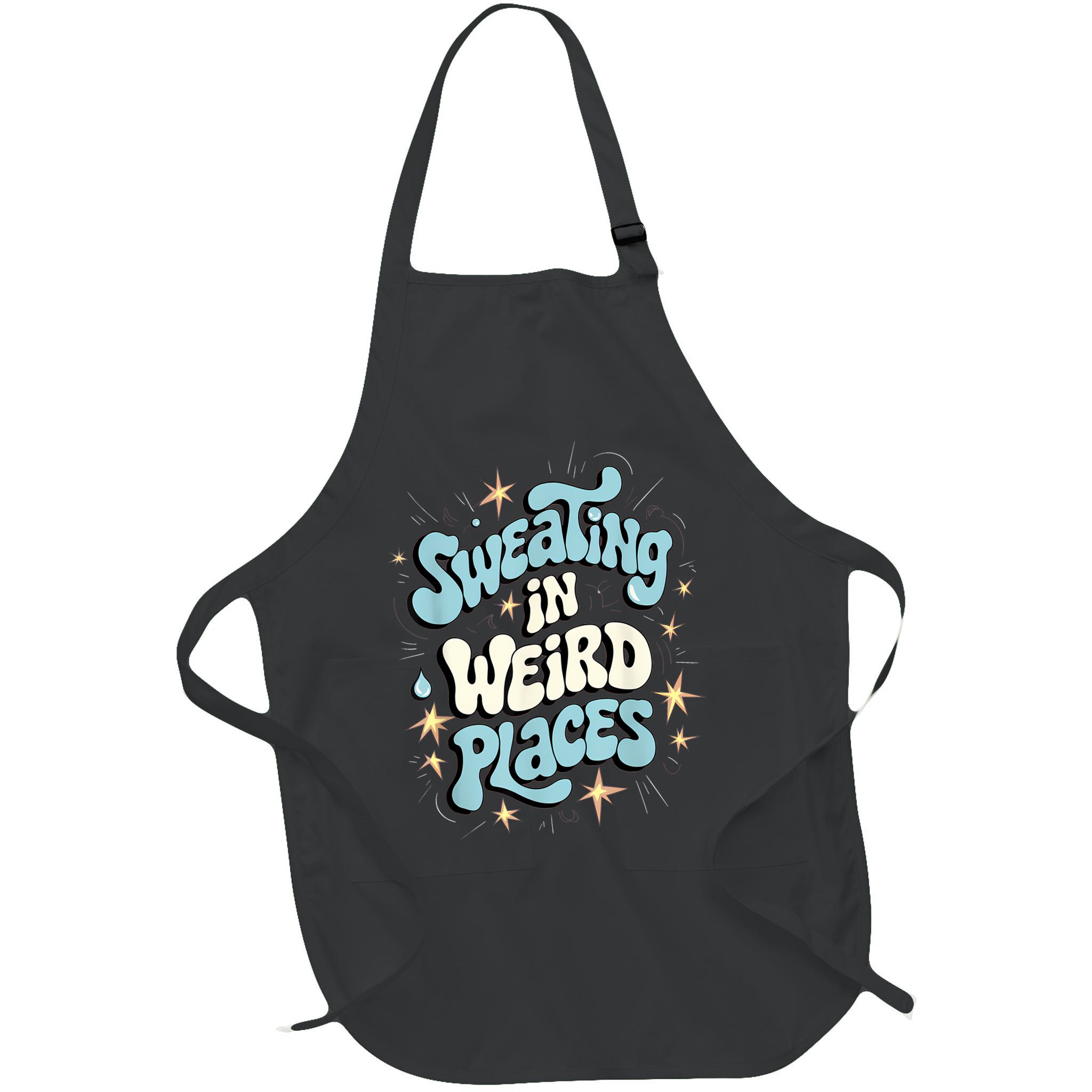 Embarrassing Funny Inappropriate Sweating Adult Humor Apron