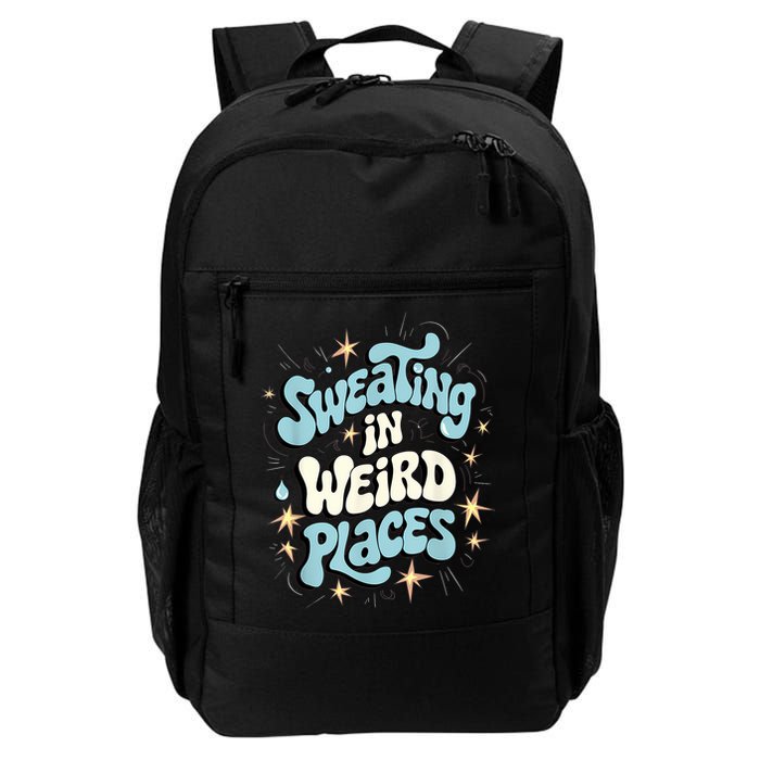 Embarrassing Funny Inappropriate Sweating Adult Humor Backpack