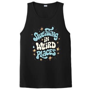 Embarrassing Funny Inappropriate Sweating Adult Humor PosiCharge Competitor Tank