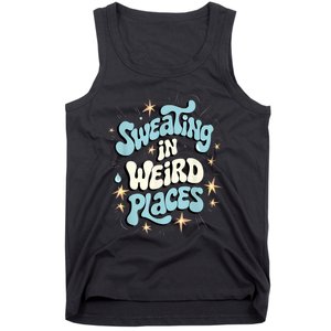 Embarrassing Funny Inappropriate Sweating Adult Humor Tank Top