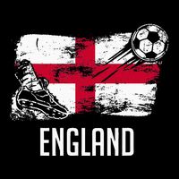 England Flag Jersey England Soccer Team England Cooling Performance Crew T-Shirt
