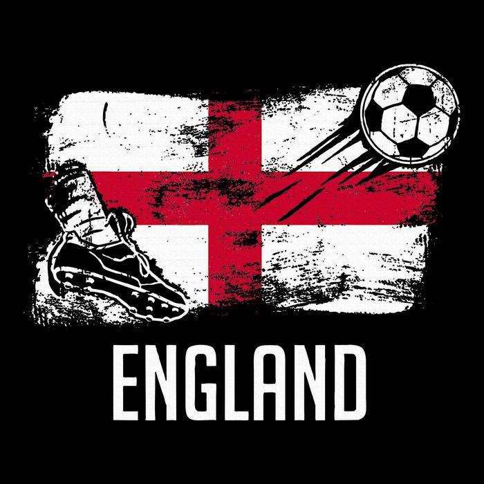 England Flag Jersey England Soccer Team England Cooling Performance Crew T-Shirt