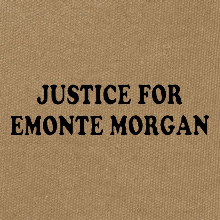 Ella French Justice For Emonte Morgan Cotton Canvas Backpack