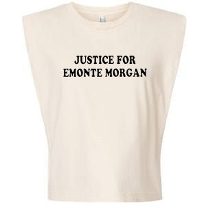 Ella French Justice For Emonte Morgan Garment-Dyed Women's Muscle Tee