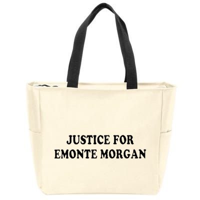 Ella French Justice For Emonte Morgan Zip Tote Bag