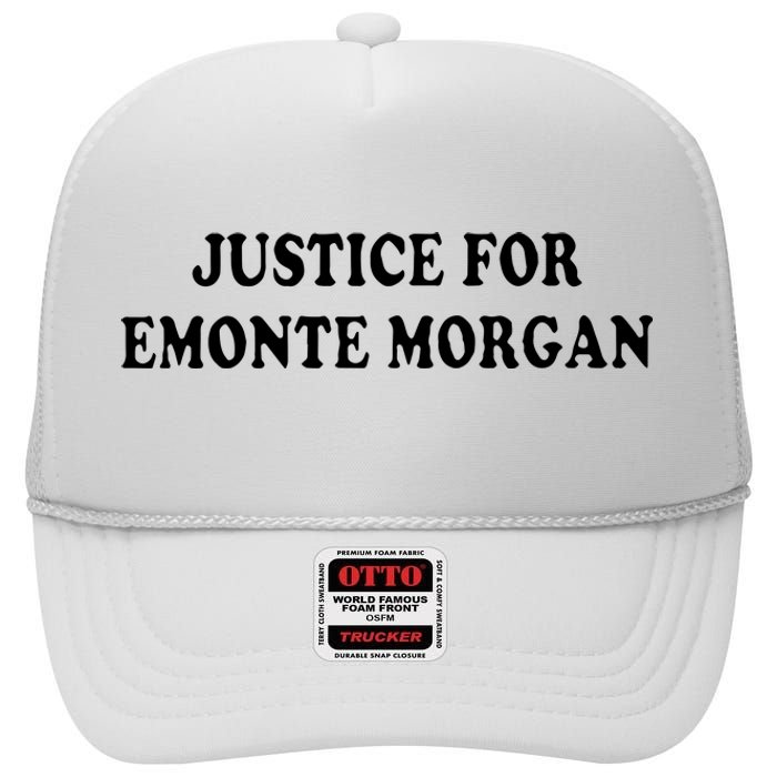 Ella French Justice For Emonte Morgan High Crown Mesh Back Trucker Hat