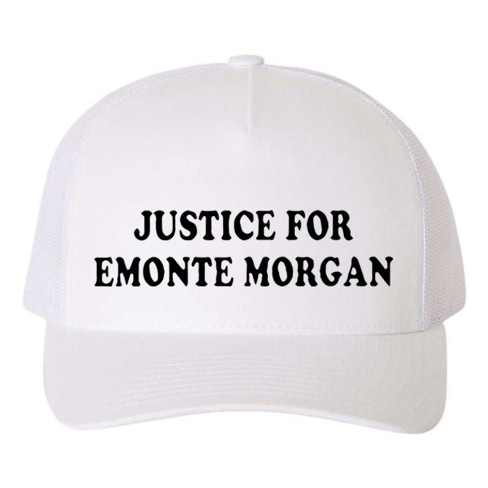 Ella French Justice For Emonte Morgan Yupoong Adult 5-Panel Trucker Hat