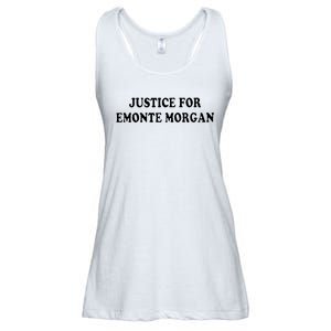 Ella French Justice For Emonte Morgan Ladies Essential Flowy Tank