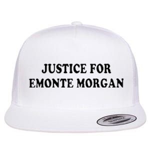 Ella French Justice For Emonte Morgan Flat Bill Trucker Hat