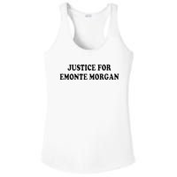 Ella French Justice For Emonte Morgan Ladies PosiCharge Competitor Racerback Tank