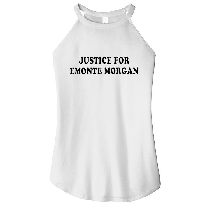 Ella French Justice For Emonte Morgan Women's Perfect Tri Rocker Tank