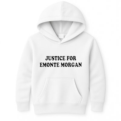 Ella French Justice For Emonte Morgan Kids Hoodie