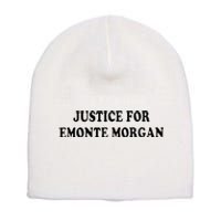 Ella French Justice For Emonte Morgan Short Acrylic Beanie