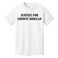 Ella French Justice For Emonte Morgan Kids T-Shirt