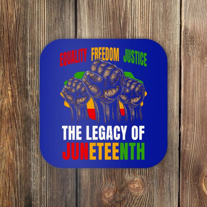 Equality Freedom Justice The Legacy Of Junenth Gift Coaster