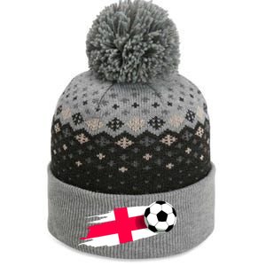 England Flag Jersey England Soccer Team England The Baniff Cuffed Pom Beanie