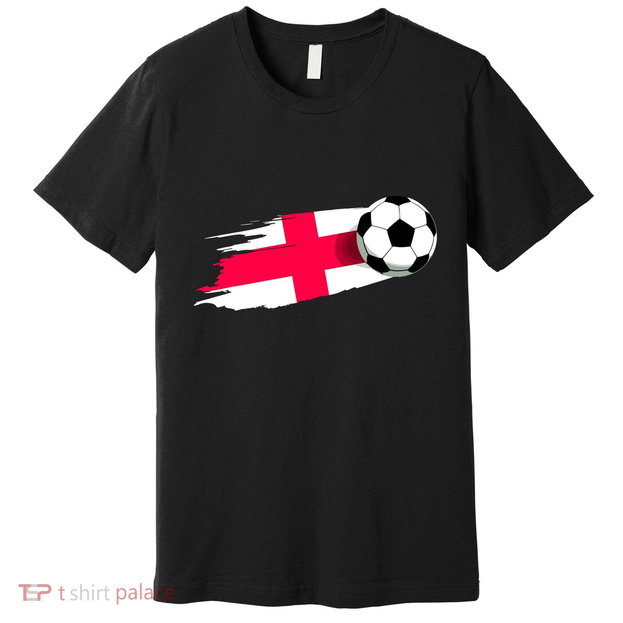 England Flag Jersey England Soccer Team England Premium T-Shirt