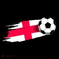 England Flag Jersey England Soccer Team England Kids T-Shirt