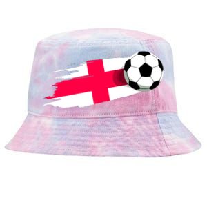 England Flag Jersey England Soccer Team England Tie-Dyed Bucket Hat