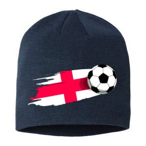 England Flag Jersey England Soccer Team England Sustainable Beanie