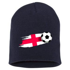 England Flag Jersey England Soccer Team England Short Acrylic Beanie