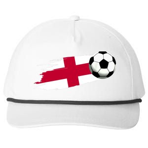 England Flag Jersey England Soccer Team England Snapback Five-Panel Rope Hat