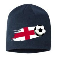 England Flag Jersey England Soccer Team England Sustainable Beanie