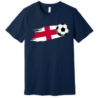 England Flag Jersey England Soccer Team England Premium T-Shirt