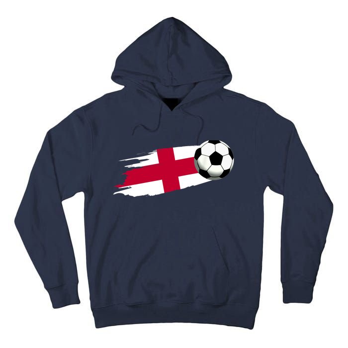 England Flag Jersey England Soccer Team England Tall Hoodie