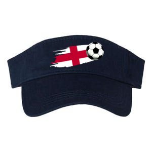 England Flag Jersey England Soccer Team England Valucap Bio-Washed Visor