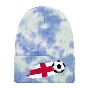 England Flag Jersey England Soccer Team England Tie Dye 12in Knit Beanie