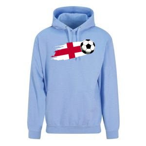 England Flag Jersey England Soccer Team England Unisex Surf Hoodie