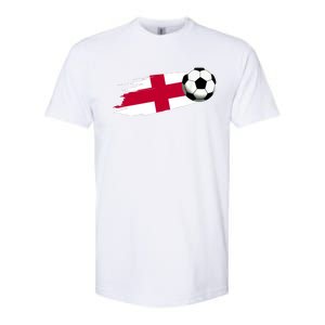 England Flag Jersey England Soccer Team England Softstyle CVC T-Shirt