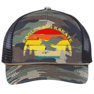 Eagle Fang Karate Retro Rope Trucker Hat Cap