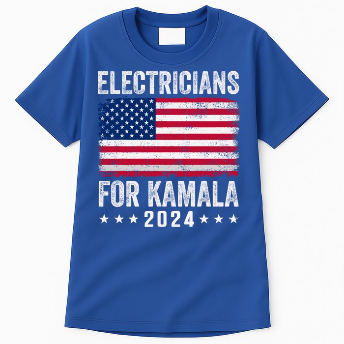 Electricians For Kamala 2024 Gift Tall T-Shirt