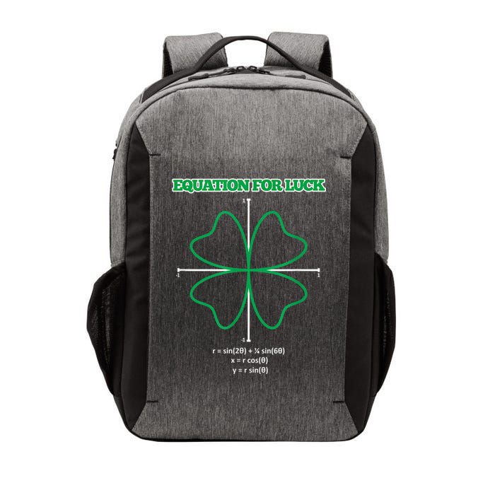 Equation for Luck Clover Irish Math Funny Teacher Gift Idea Vector Backpack