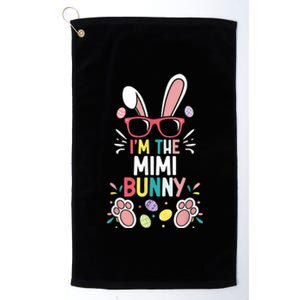 Easter Family Matching - I'm The Mimi Bunny Rabbit Grandma Platinum Collection Golf Towel